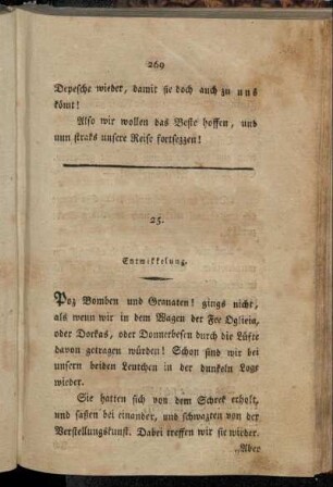 25. Entwikkelung - 26. Die unbekante Maske.