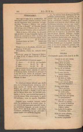 Dolora : Á la inspirada petisa doña Lola R. de Tió. - [Poesía]