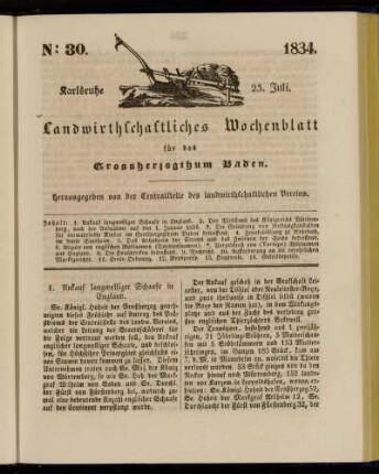 No 30. 25. Juli. 1834