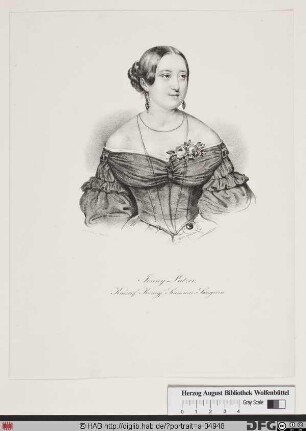 Bildnis Jenny Dingelstedt, (1867 von, 1876 Freifrau von), geb. Lutzer
