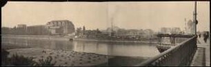 Stadtansicht Dresden: Blick über die Elbe auf die Stadt