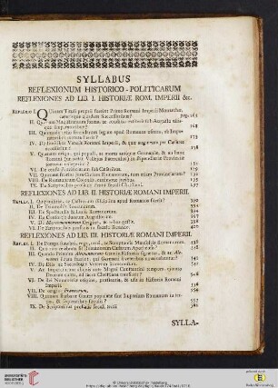 Syllabus