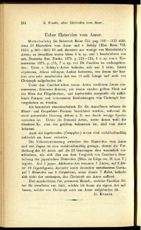 Ueber Elateriden vom Amur