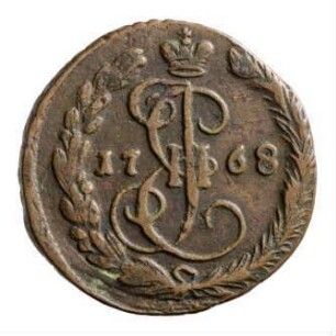 Münze, Denga, 1768