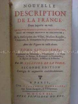 Staatshandbuch für Frankreich, Bd. 5