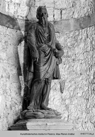 Torso (von Raffaello Curradi in einen Moses umgearbeitet)