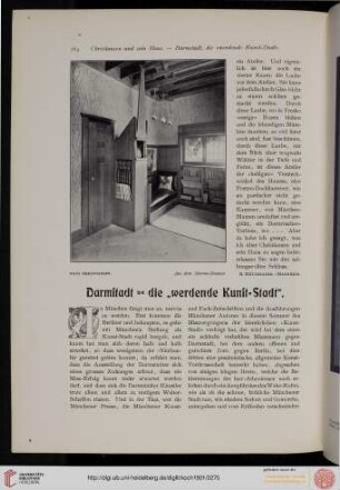 Darmstadt - die "werdende Kunst-Stadt" [Isarius]