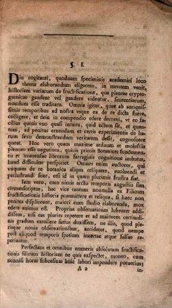 Diss. inaug. botan. sistens plantarum cryptogamicarum fructificationis historiae prodromum, de filicum fructificatione