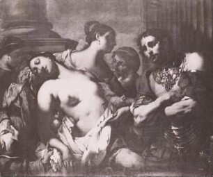 Kaiser Nero an der Leiche seiner Mutter Agrippina