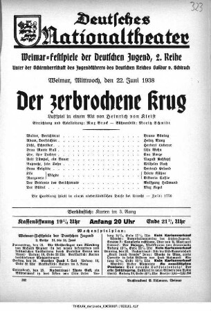 Der zerbrochene Krug
