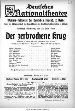 Der zerbrochene Krug
