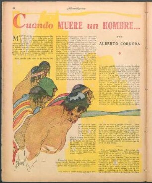 Cuando muere un hombre...