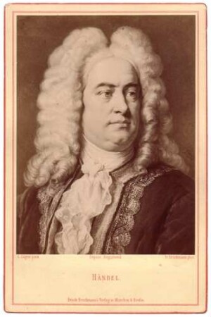 Georg Friedrich Händel, Gemälde von G. Jäger