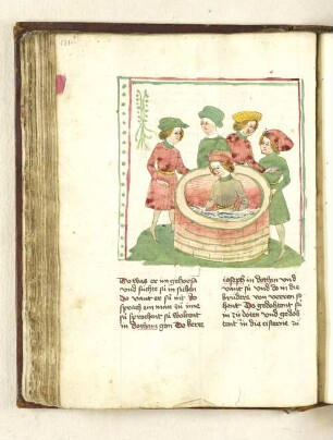 Joseph wird in den Brunnen geworfen