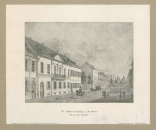 Die Stephanienstrasse zu Karlsruhe
