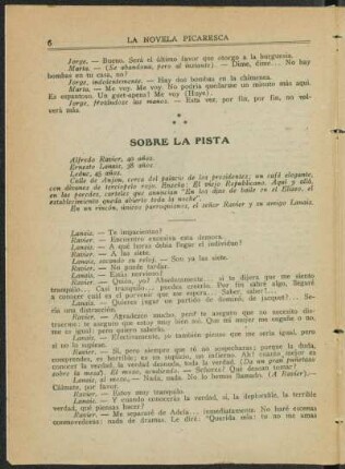 Sobre la pista
