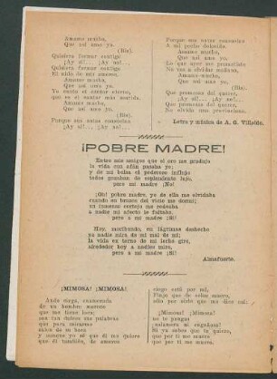 ¡Pobre Madre!
