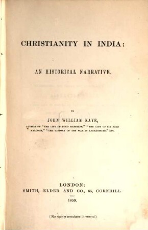 Christianity in India