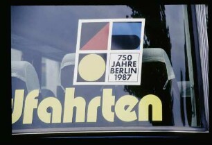 750 Jahre Berlin 9.8.87.
