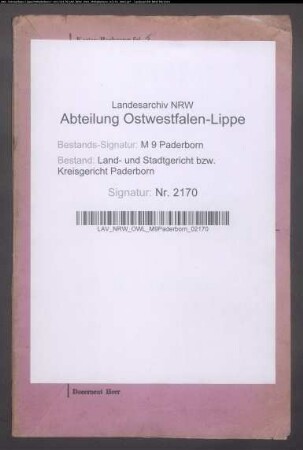 Erblasser: Willeke oder Willecke, Franz: