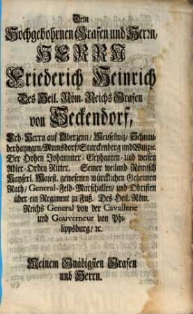 Die Anziehung des Unvergänglichen wurde an dem Wegen des den 20. Jan. 1745 geschehenen Absterbens ... Caroli VII ... Der ... Evangelischen Gemeinde ... In einer ... Predigt ... eingeschärfet