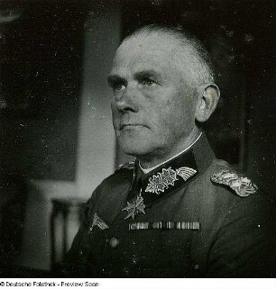 Portraitserie Werner von Blomberg