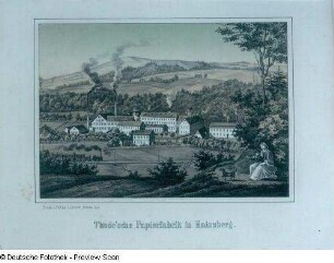 Thode'sche Papierfabrik in Hainsberg