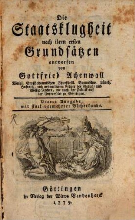 Die Staatsklugheit nach ihren ersten Grundsätzen