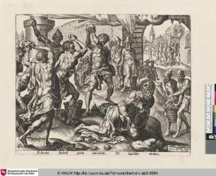 [The stoning of Naboth; Steniging van Nabot; Steinigung Nabots]