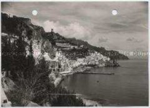 Amalfi, Blick auf die Stadt