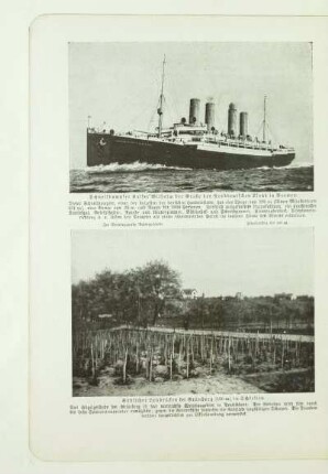 Schnelldampfer Kaiser Wilhelm der Große des Norddeutschen Lloyd in Bremen