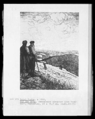 Auf der Höhe (Bergbauern erwarten ihre Tochter)