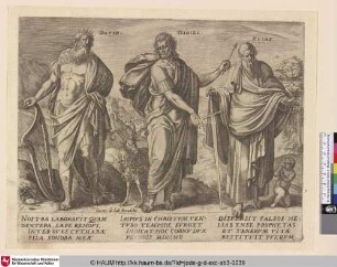 [David, Daniel und Elija; David, Daniel and Elijah]