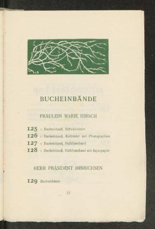 Bucheinbände