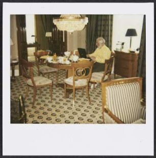 Wolfram Siebeck im Ritz Carlton in Berlin