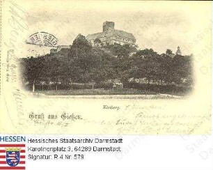 Gleiberg bei Gießen, Burgruine / Teilansicht