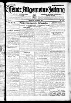 Essener allgemeine Zeitung. 1918-1943