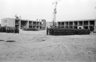 Richtfest für die Luftwaffenkaserne "General-Fahnert-Kaserne".