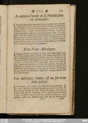 Le moyen d'avoir de la Viande sans en demander.