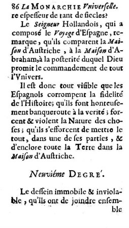 Neuviéme Degré.