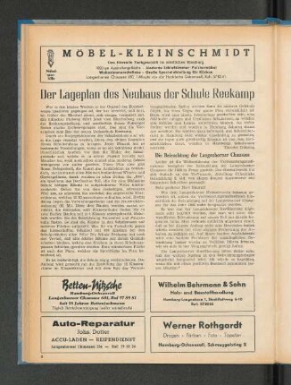 Die Beleuchtung der Langenhorner Chaussee