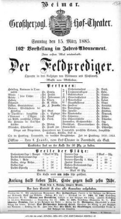 Der Feldprediger