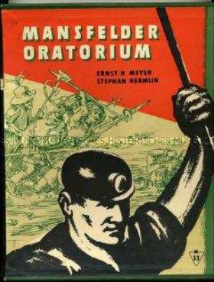 Schallplatten-Kassette mit dem "Mansfelder Oratorium", Kassette