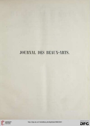 8: Journal des beaux-arts et de la littérature