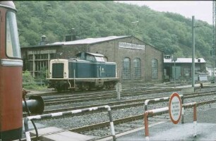Bw Dillenburg Lok 211 170 Rundlokschuppen