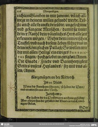 [Mittwoch]