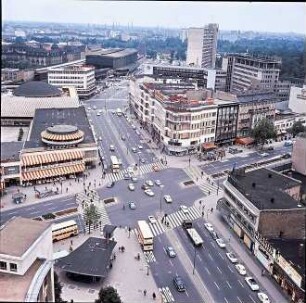 Berlin: Vom Allianzhochhaus auf Kurfürstendamm, Ecke Joachimstaler Straße