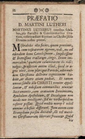 Præfatio D. Martini Lutheri[...]