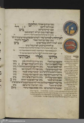 Bl. 266’: Tierkreiszeichen Wassermann und Fische