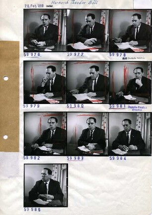 Portraitserie Heinrich Böll